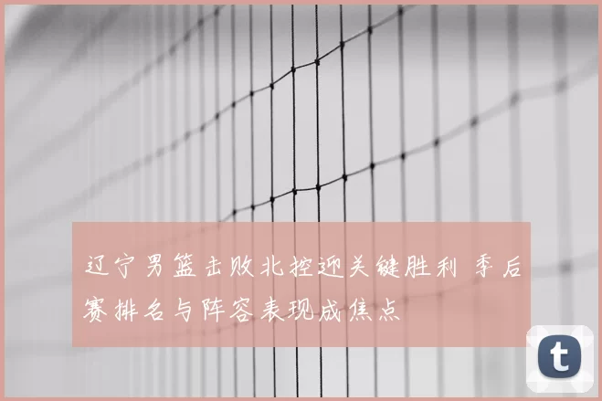 辽宁男篮击败北控迎关键胜利 季后赛排名与阵容表现成焦点